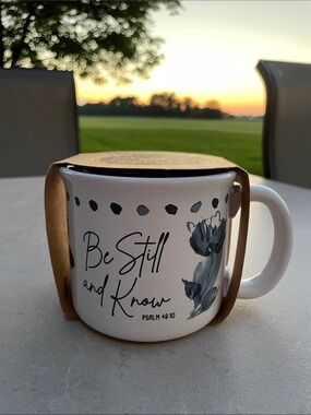 NEW “Be Still and Know”, Psalm 46:10 Ceramic Mug